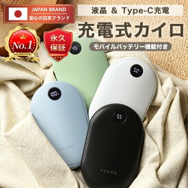 【楽天1位＆永久保証＆PSE認証日本ブランド】 充電式カイロ 繰り返し 使える 充電カイロ 電子カイロ 電気カイロ かいろ モバイルバッテリー コンパクト 速暖 ハンドウォーマー 通勤 通学 カイロ 充電式 使い捨てないカイロ 携帯カイロ