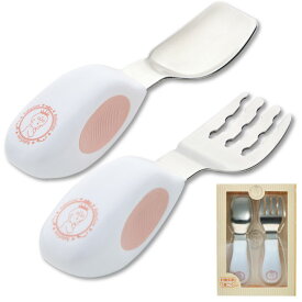 【マラソン限定P5倍】【楽天1位】【握りやすくて食べやすい】スプーン フォーク2点セット トレーニング 離乳食 子供 ベビー カトラリー 練習 持ち運び 出産祝い ギフト BabyGoo