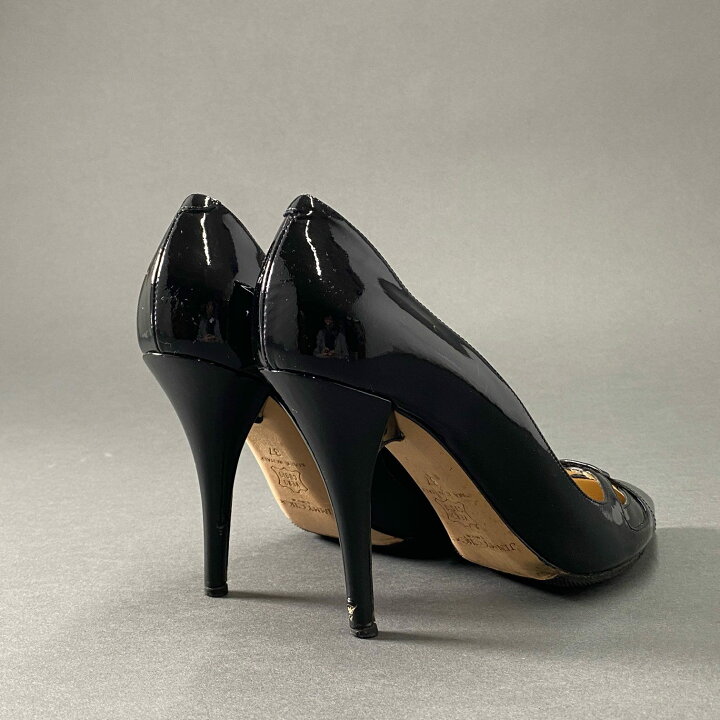 楽天市場】JIMMY CHOO ジミーチュウ パテントレザー ヒールパンプス 37 