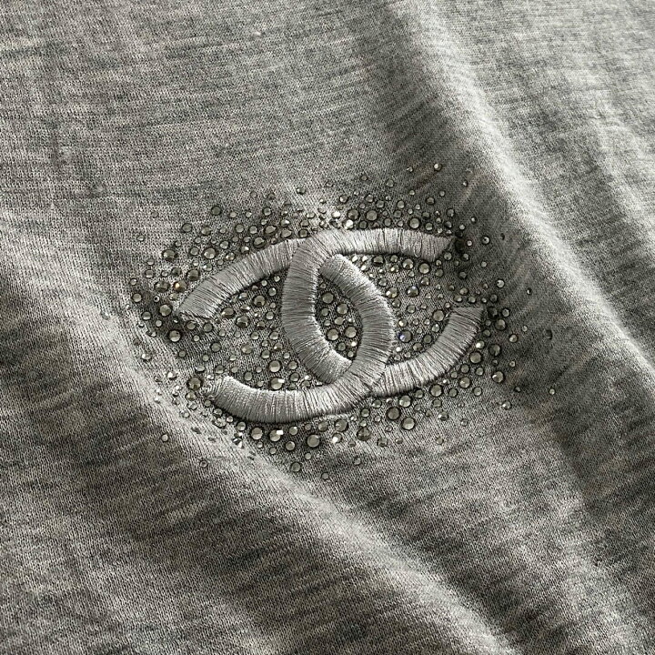 楽天市場】CHANEL シャネル CC ココマーク ラインストーン カシミヤ 