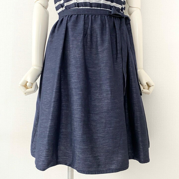 楽天市場】【美品】 Rene ルネ ノースリーブワンピース デニム 
