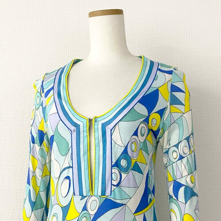 エミリオプッチ Emilio Pucci ワンピース 衣料品 トップス レーヨン  