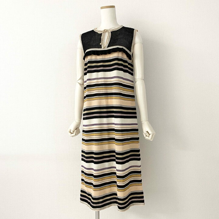 楽天市場】《美品》 MISSONI ミッソーニ メッシュ切替 ノースリーブ  