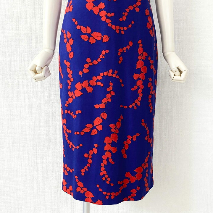 楽天市場】ESCADA エスカーダ Vネックノースリーブワンピース ドレス  