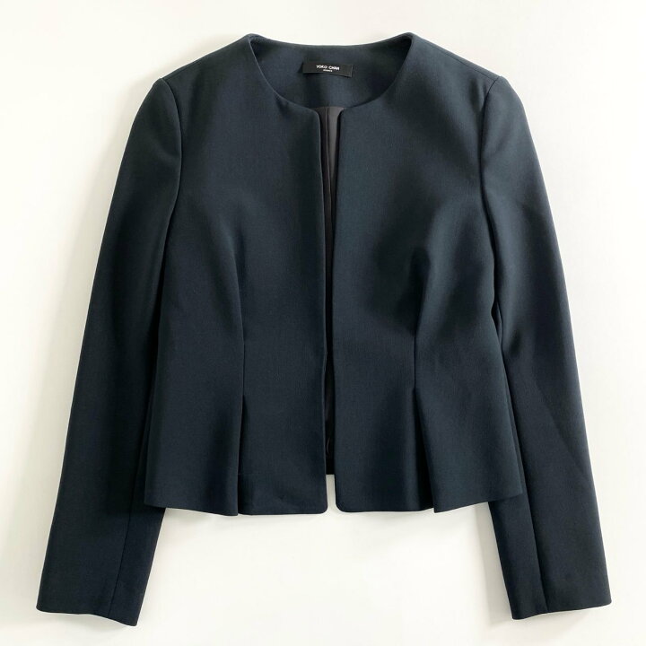 楽天市場】YOKO CHAN ヨーコチャン ノーカラージャケット テーラード  