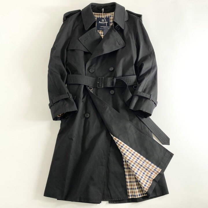 楽天市場】【タグ付き】 英国製 定価190,000円 Aquascutum アクア  