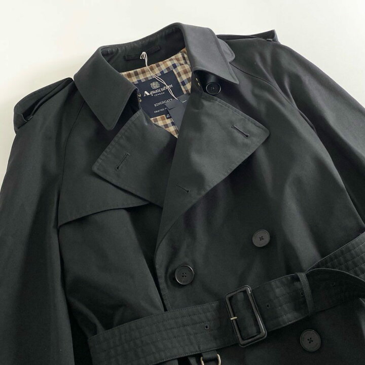 楽天市場】【タグ付き】 英国製 定価190,000円 Aquascutum アクア  
