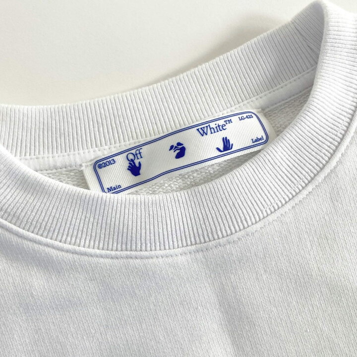 楽天市場】OFF-WHITE オフホワイト OMBA025F21FLE006 クルー 