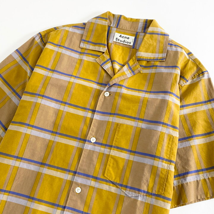 楽天市場】Acne Studios アクネストゥディオズ 半袖シャツ チェック 