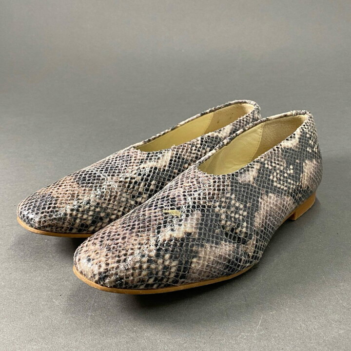楽天市場】REMME レメ Pyson Flat Shoes パイソン フラットシューズ 36 