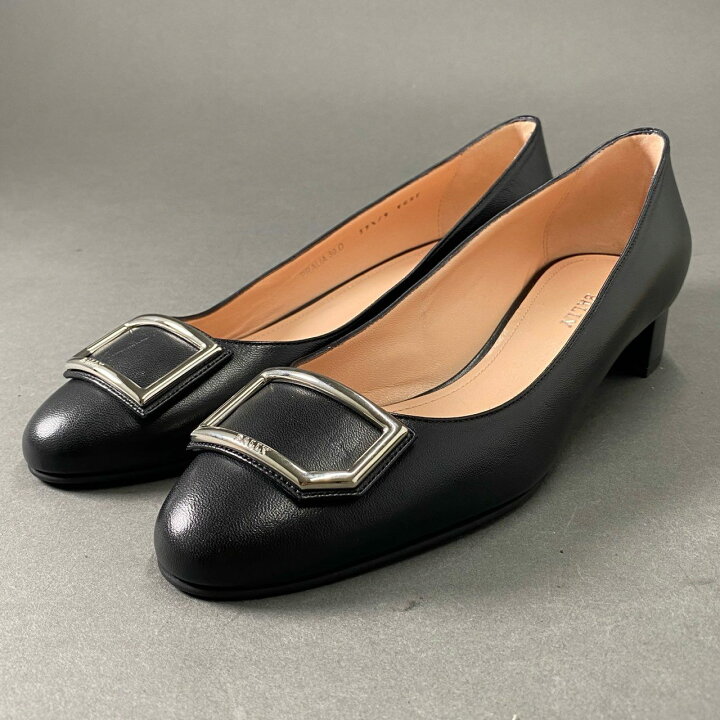 楽天市場】【美品】 BALLY バリー PRALIA 30 レザーパンプス 39 1/2 