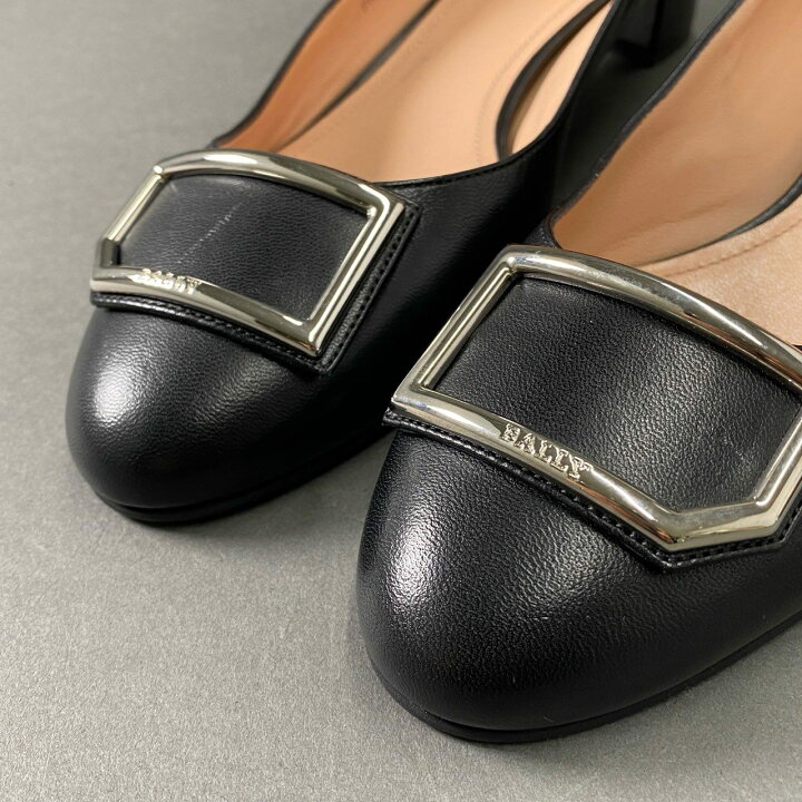 楽天市場】【美品】 BALLY バリー PRALIA 30 レザーパンプス 39 1/2 