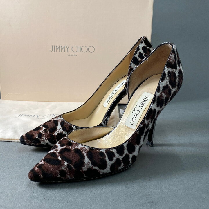 楽天市場】JIMMY CHOO ジミーチュウ WILLIS レオパード ハラコ 