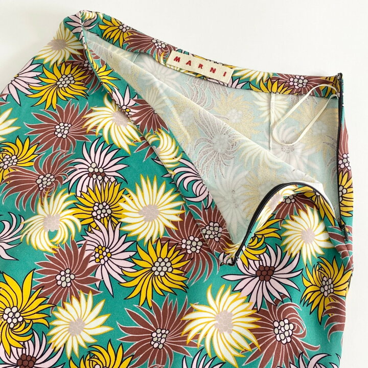 楽天市場】ETRO エトロ アジアン調 プリントストレッチスカート 42 