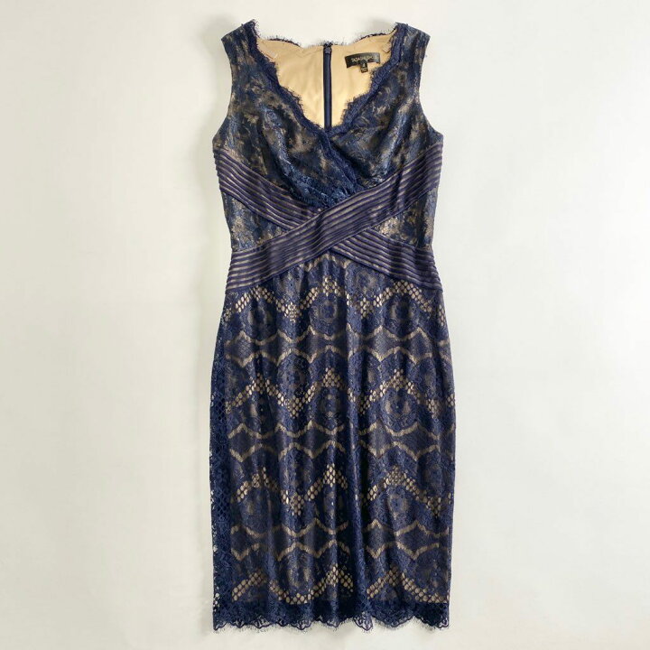 楽天市場】《美品》 TADASHI SHOJI タダシショ-ジ カシュクールレース 