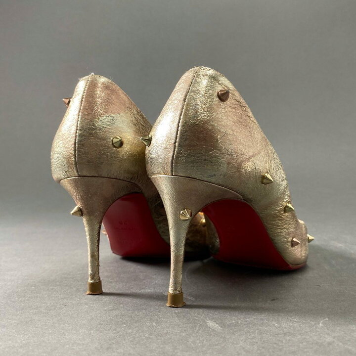 楽天市場】Christian Louboutin クリスチャンルブタン スタッズ レザー 