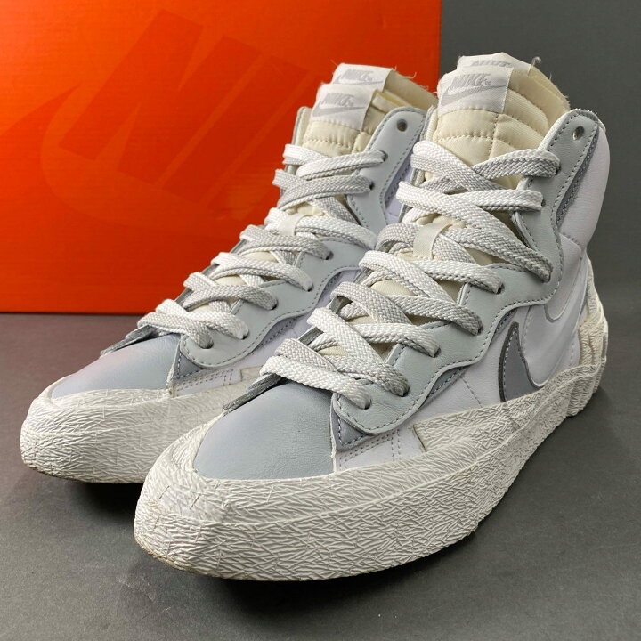 楽天市場】9e18 NIKE Sacai ナイキ サカイ コラボ BLAZER MID WHITE 