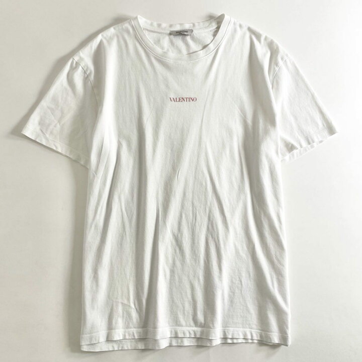 楽天市場】VALENTINO ヴァレンティノ イタリア製 フロントロゴ Tシャツ 