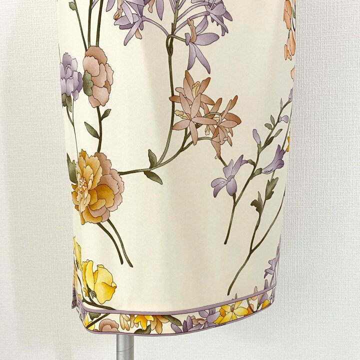 楽天市場】《美品》 LEONARD レオナール 美しい花柄プリント 花柄 