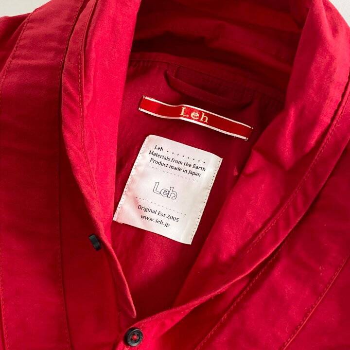 楽天市場】Leh レー BIG SILHOUETTE SMOCK SHIRTS ビッグシルエット 