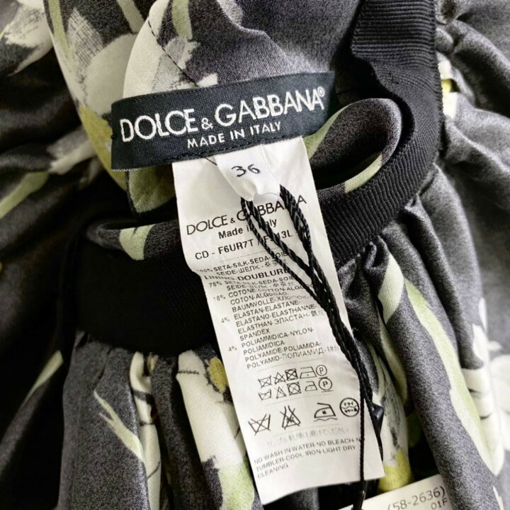 楽天市場】《極美品》 タグ付 イタリア製 DOLCE&GABBANA ドルチェ 