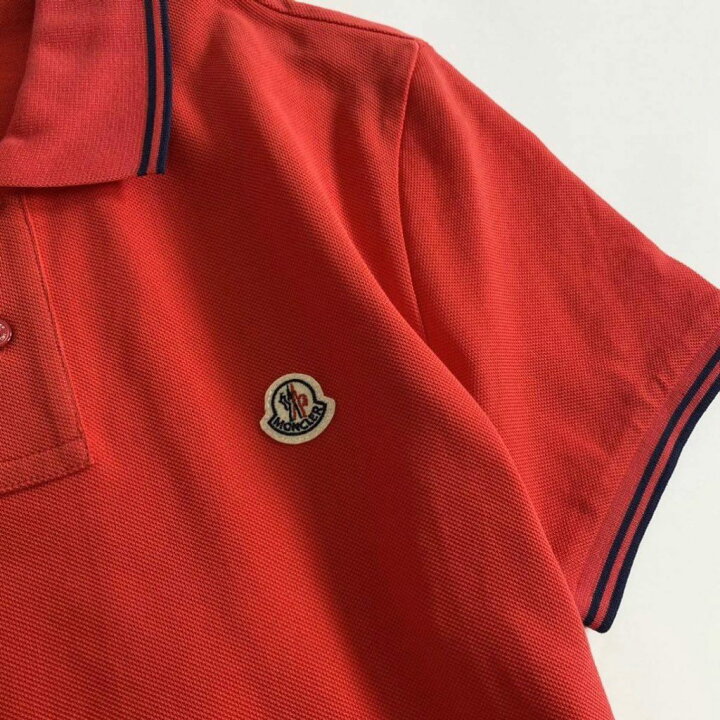 楽天市場】タグ付 MONCLER モンクレール ロゴワッペンポロシャツ 