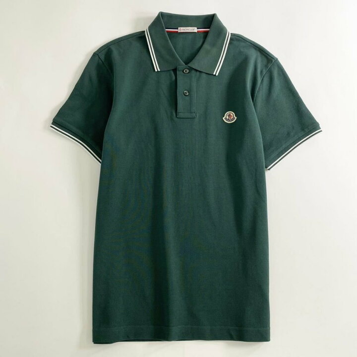 楽天市場】タグ付 MONCLER モンクレール ロゴワッペンポロシャツ 