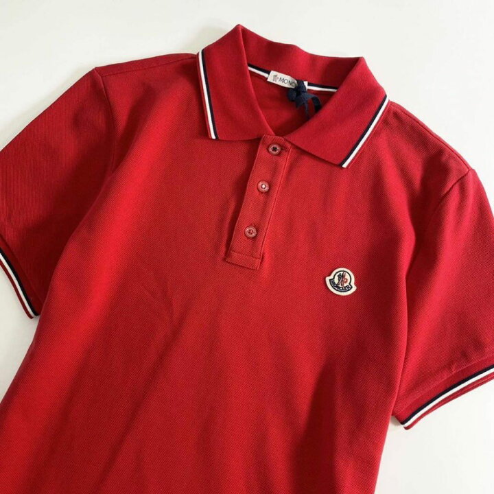 楽天市場】タグ付 MONCLER モンクレール ロゴワッペンポロシャツ 