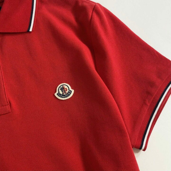 楽天市場】タグ付 MONCLER モンクレール ロゴワッペンポロシャツ 
