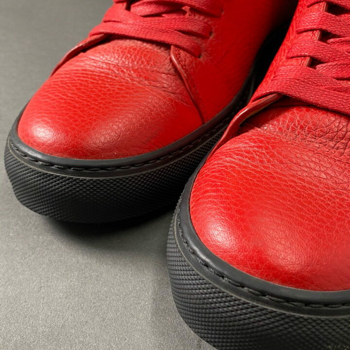 楽天市場】BUSCEMI ブシェミ バックルハイカットレザースニーカー 41 