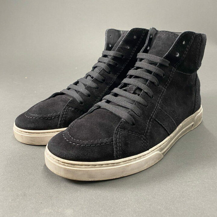 楽天市場】SAINT LAURENT サンローラン イタリア製 Black Suede Joe 