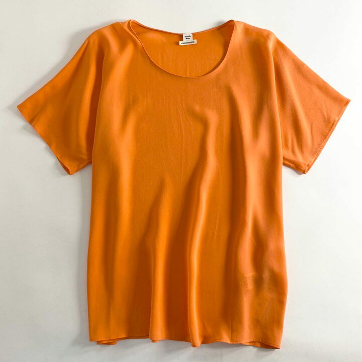 楽天市場】タグ付 HERMES エルメス シルク100％ フランス製 TEE SHIRT 