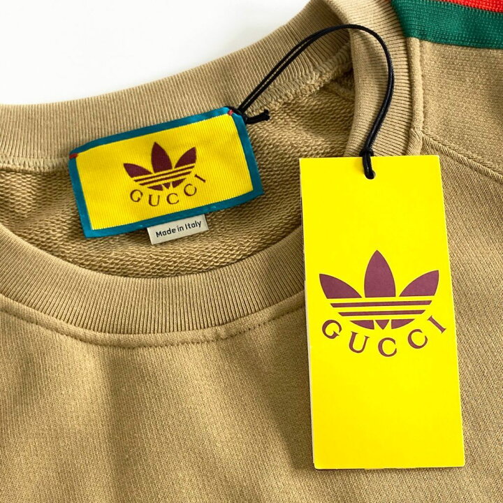 楽天市場】《未使用保管品》 GUCCI グッチ × adidas アディダス 22SS 