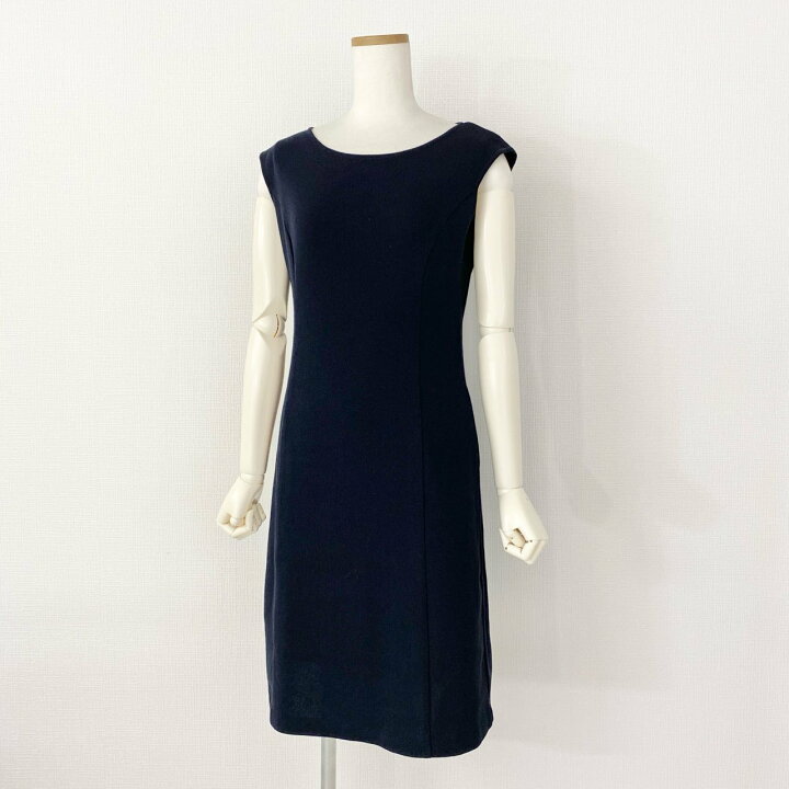 楽天市場】【美品】 日本製 Rene ルネ ニットワンピース ノースリーブ  