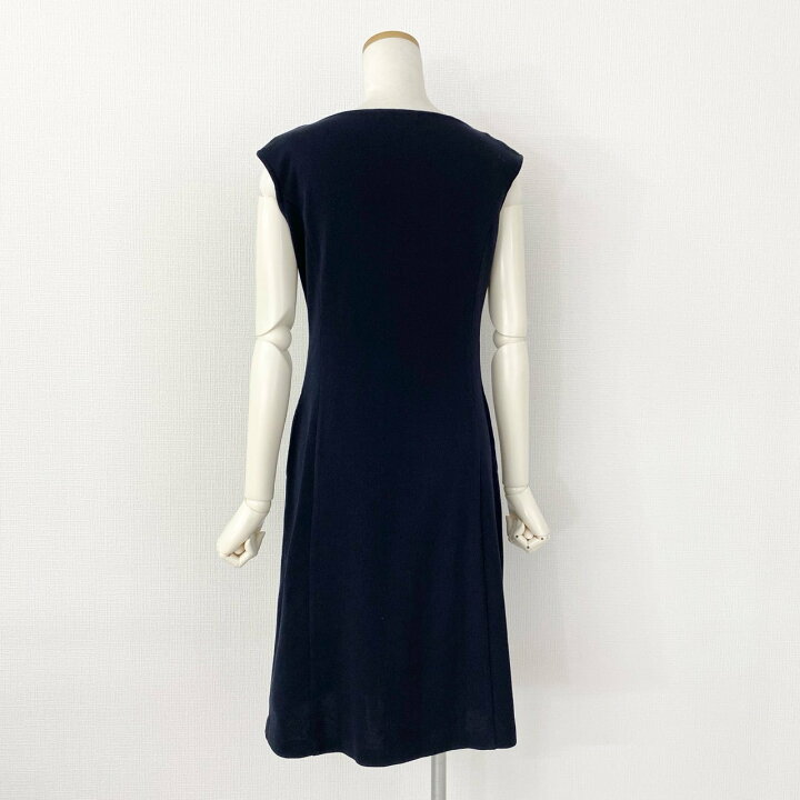 楽天市場】【美品】 日本製 Rene ルネ ニットワンピース ノースリーブ 