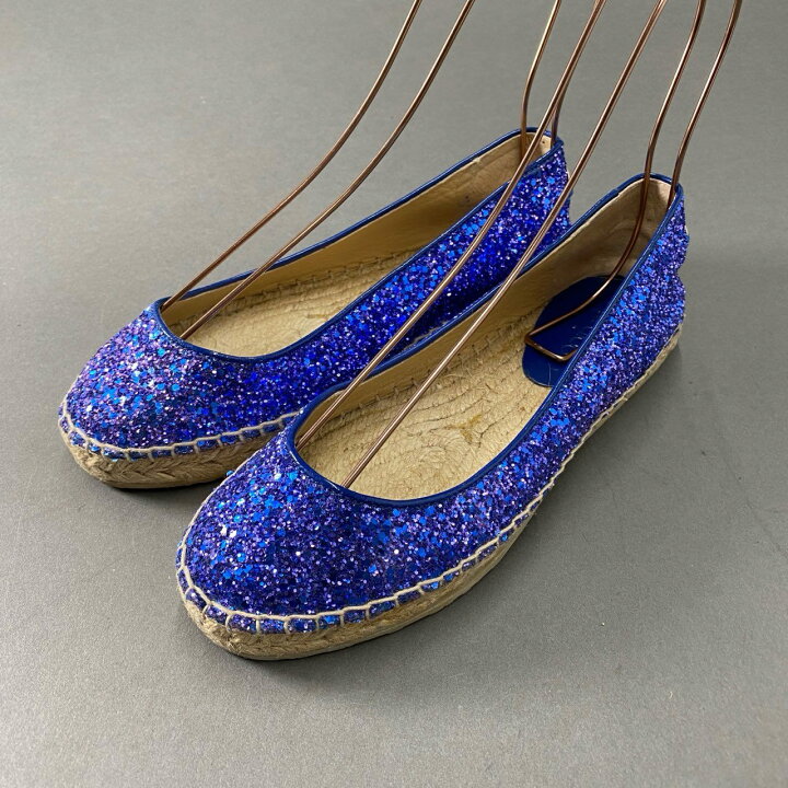 楽天市場】JIMMY CHOO ジミーチュウ グリッター エスパドリーユ 