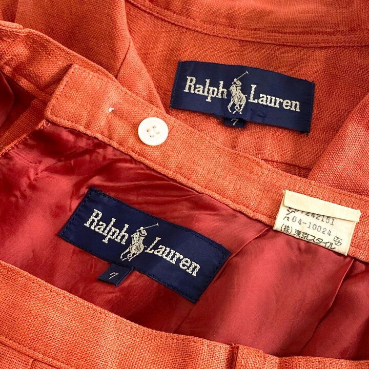 楽天市場】Ralph Lauren ヴィンテージ ラルフローレン リネン オープン  