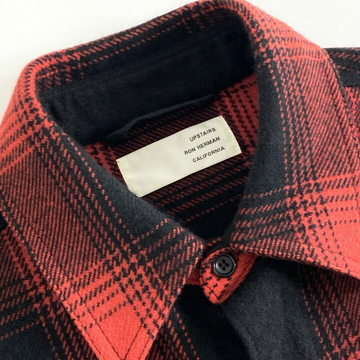 楽天市場】定価￥308,000 RON HERMAN ロンハーマン Cashmere Shirt 