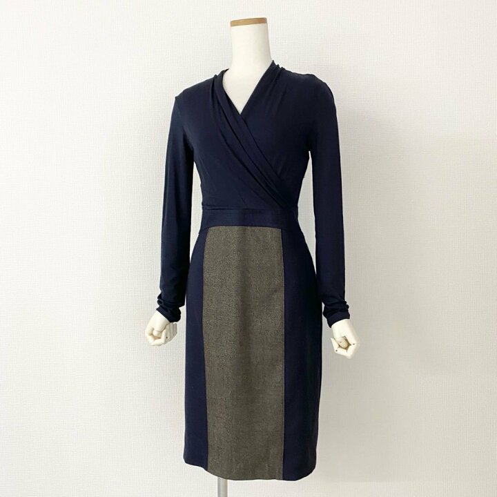 楽天市場】Max Mara マックスマーラ カシュクール 切替 ドレス 