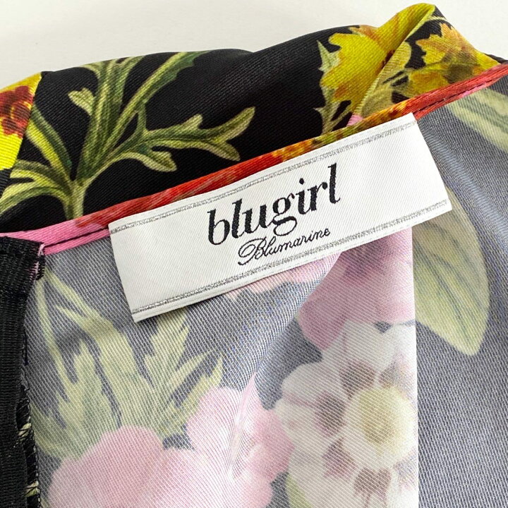 楽天市場】blugirl ブルーガール ブルマリン 花柄ワンピース 膝丈 