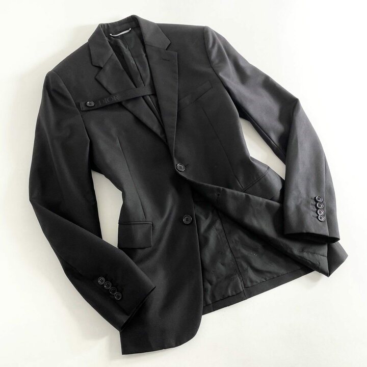 楽天市場】DIOR HOMME ディオールオム 20AW ストラップロゴ テーラード 