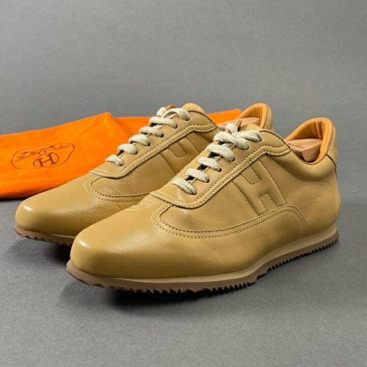 楽天市場】《美品》 HERMES エルメス Quick Leather Sneakers クイック 
