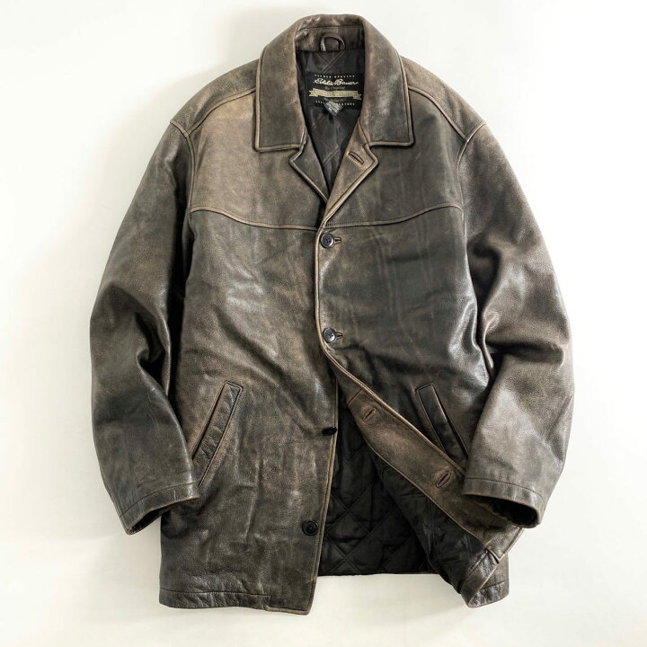 楽天市場】大きいサイズ☆ Eddie Bauer エディーバウアー レザー  