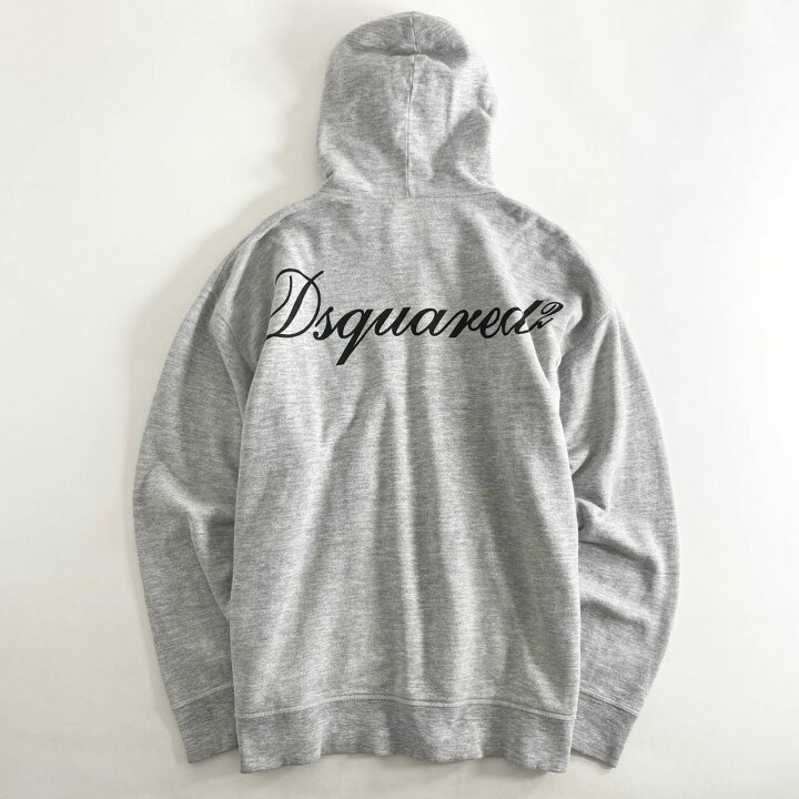 楽天市場】DSQUARED2 ディースクエアード Slogan Slouch Sweat Parka 