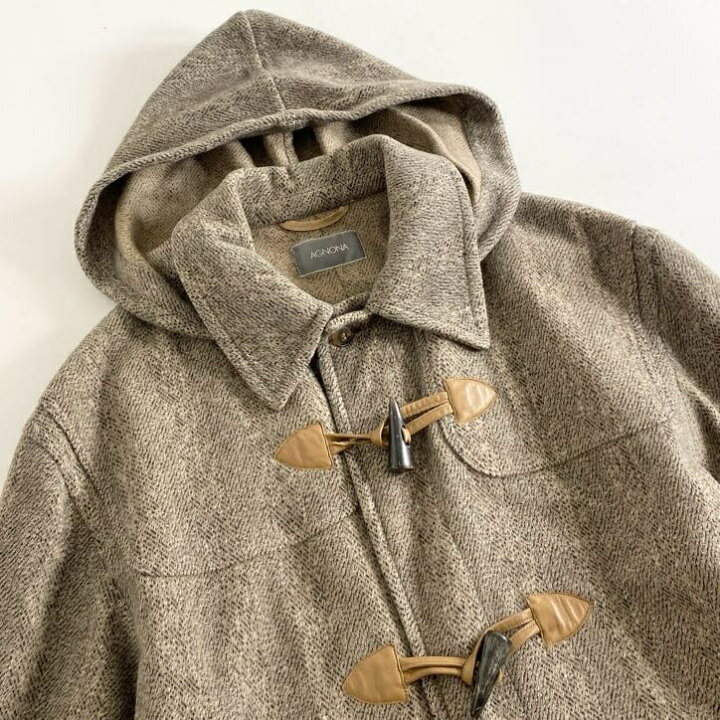 楽天市場】AGNONA アニオナ DAINAWOOL ダッフルコート 46 ベージュ 