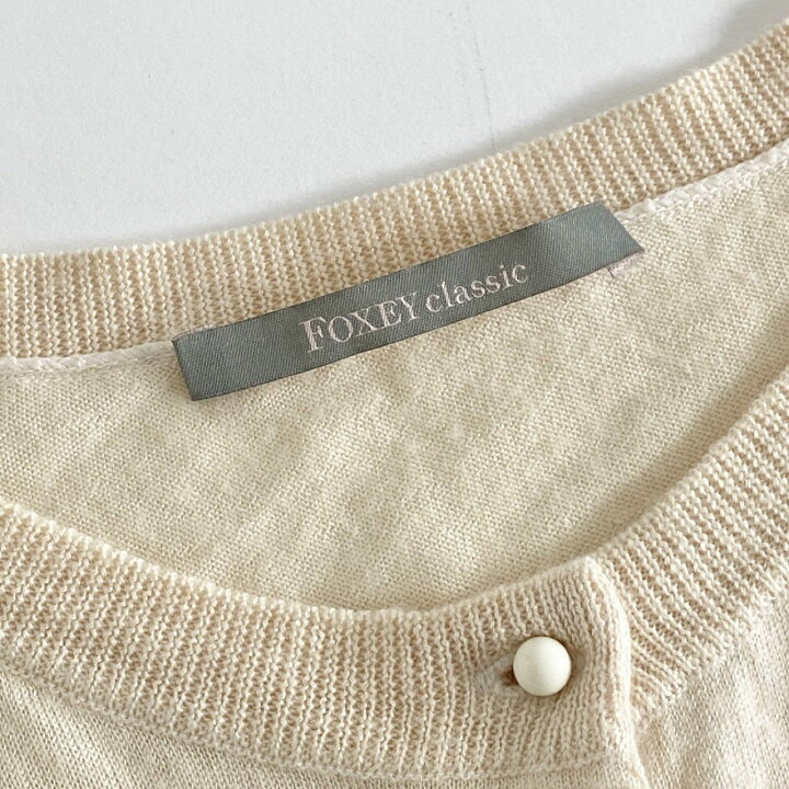 楽天市場】FOXEY classic フォクシー クラシック カシミヤシルク  