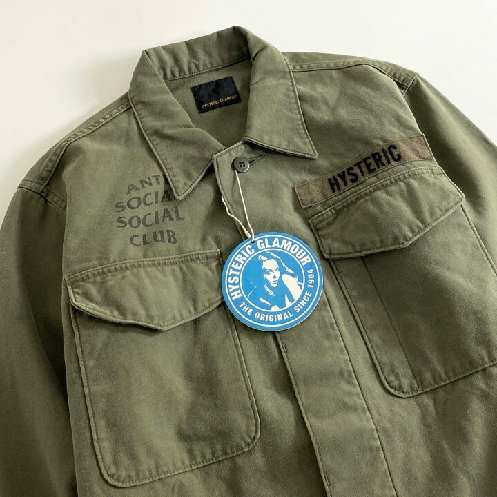 楽天市場】《新品タグ付き》 HYSTERIC GLAMOUR × ANTI SOCIAL SOCIAL 