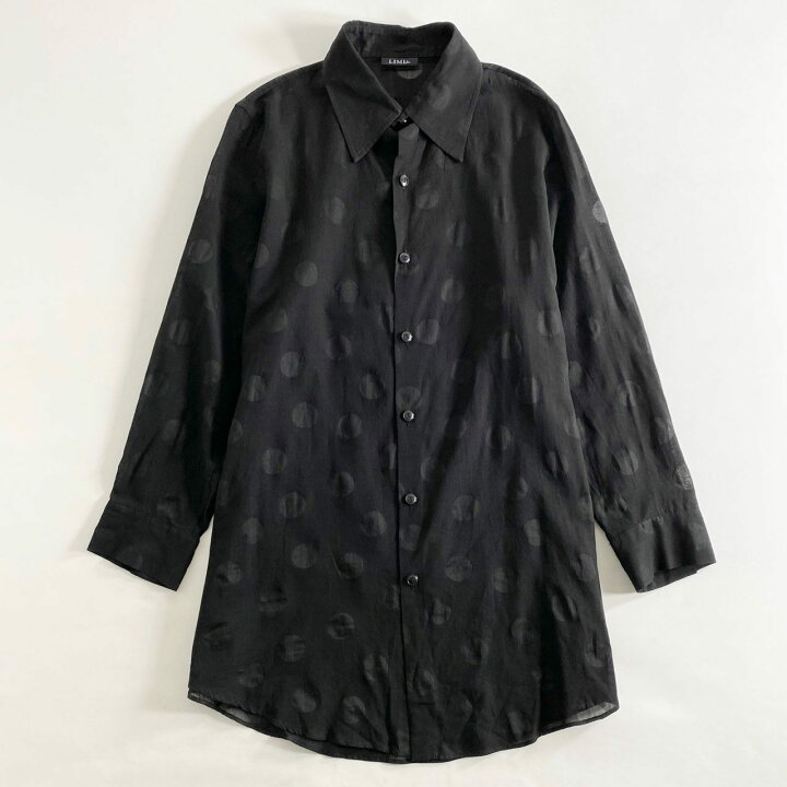 楽天市場】《美品》 LIMI feu リミフゥ ドット柄 リネン混 長袖シャツ 