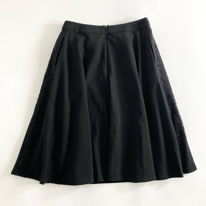 楽天市場】《未使用》 Rene ルネ フレアスカート 膝丈スカート サイド  