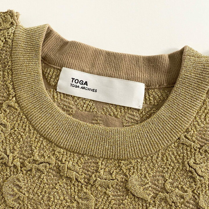 楽天市場】TOGA ARCHIVES トーガアーカイブス クルーネック フリル 
